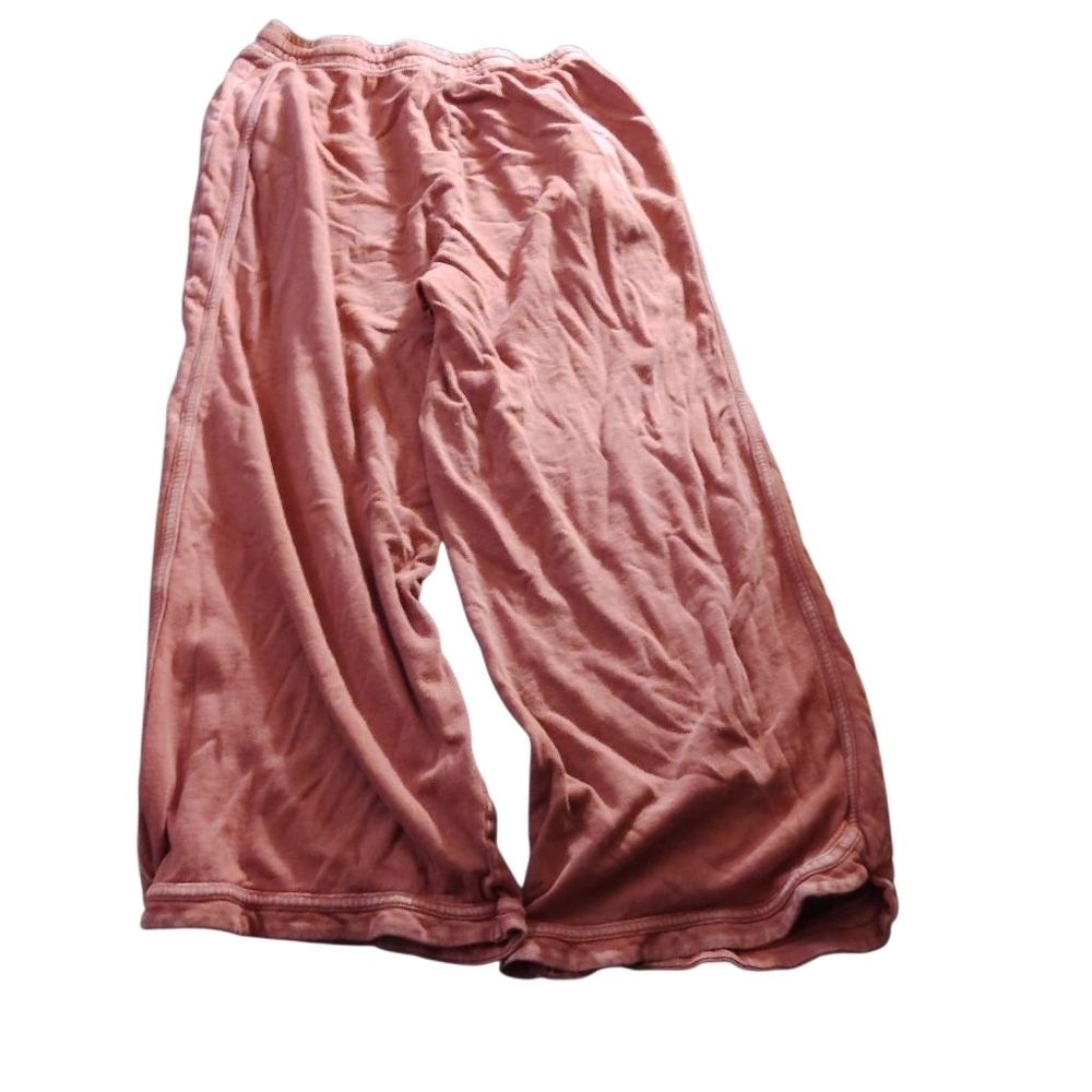 Three Bird Nest Dusty Rose Wide Leg Cropped Pants - Picture 4 of 4